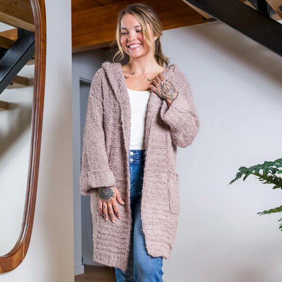 NWT Super Soft Cozy Fuzzy Cardigan - Picture 5 of 14